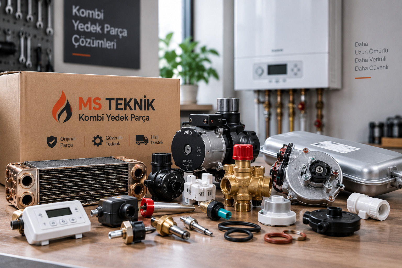 Trabzon kombi yedek parça - MS Teknik